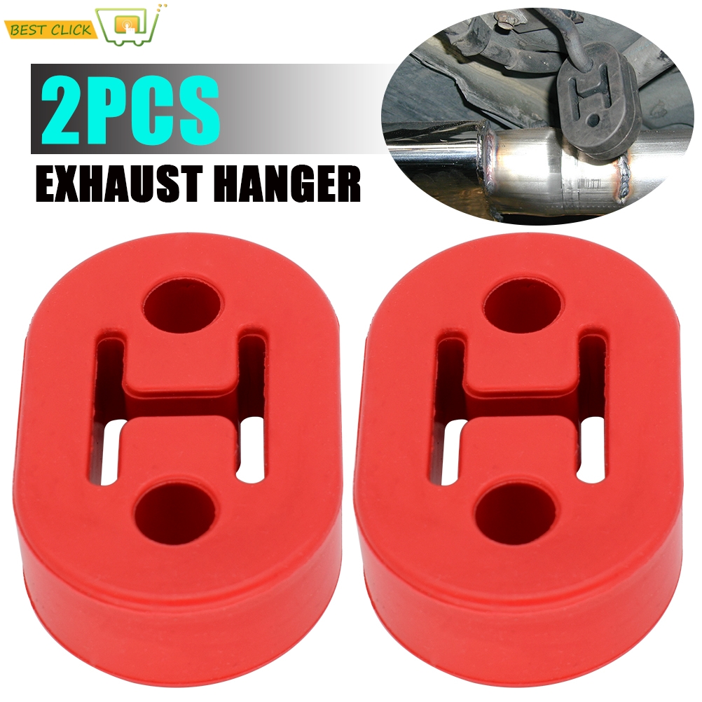 Exhaust Hanger Rubber Insulator Heavy Duty - 2X Heavy Duty Gummi Auspuff Endrohr