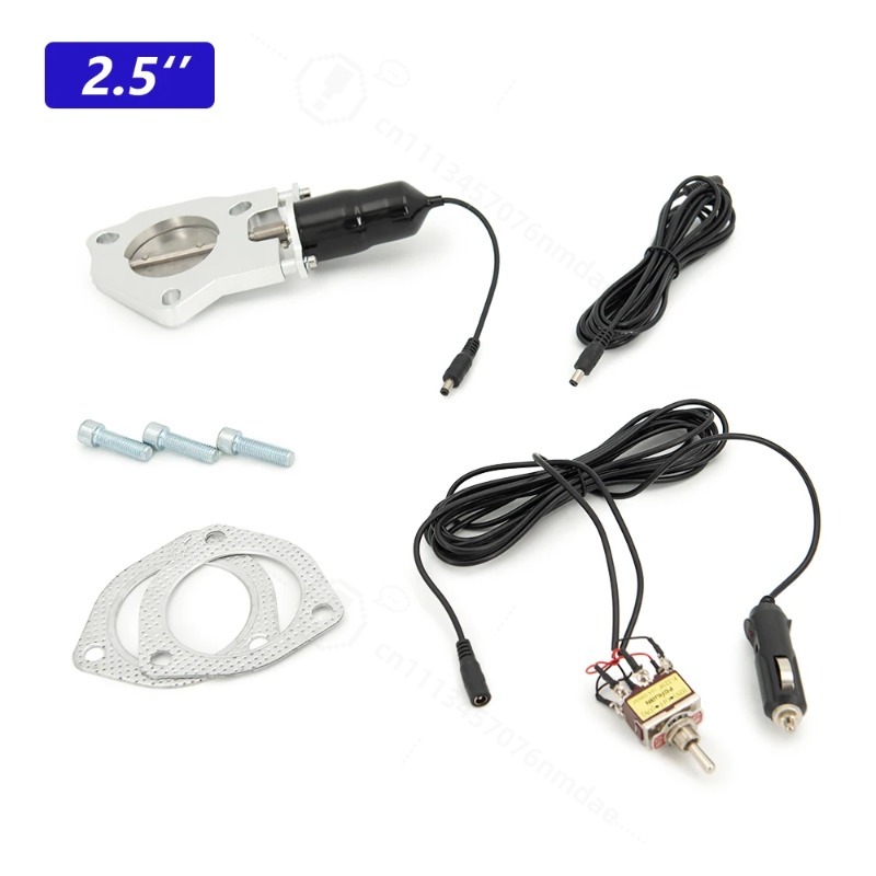 Electric Exhaust Cutout Valve Kit 2.5 3.0 - Universeller 2,5 Zoll 3,0 Zoll Auspuff