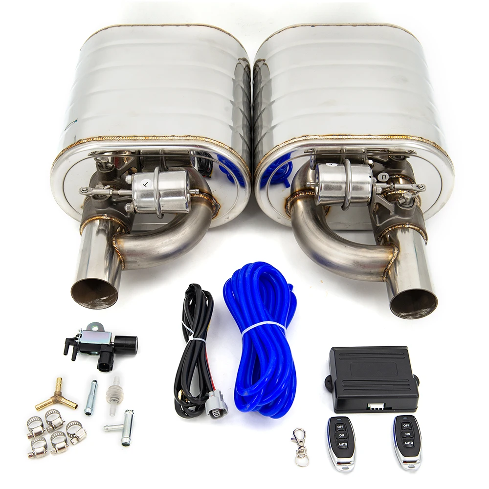Exhaust Dump Valve With Wireless Remote - Neues 2-3 Zoll Kabelloses Ferngesteuertes Auspuffklappenventil