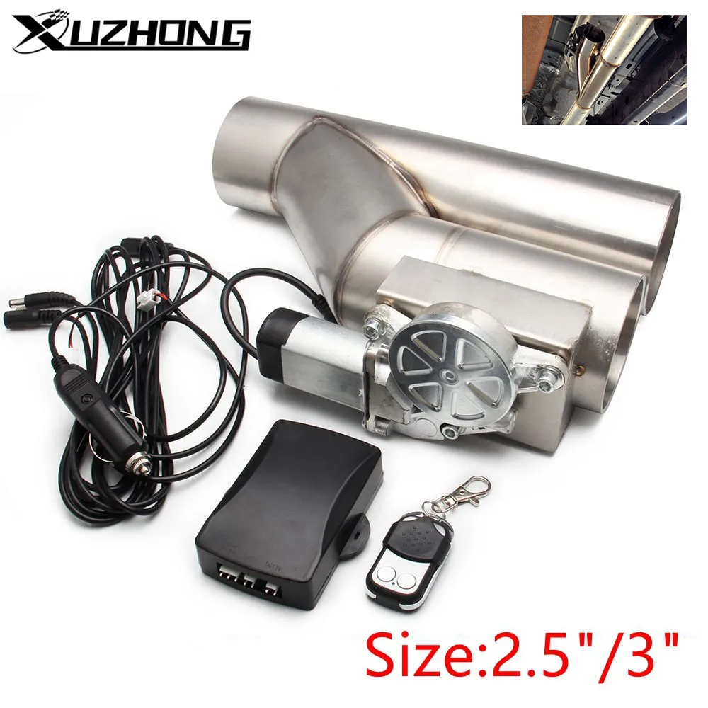 Exhaust Dump Valve With Wireless Remote - Universelles 2,5'' 3