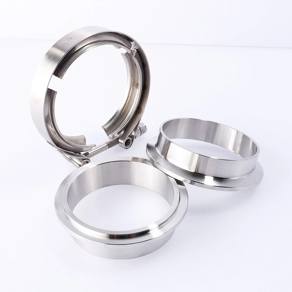 Universelles 304 Edelstahl V-B – Exhaust V Band Clamp Flange Kit Stainless Bewertung und Preis
