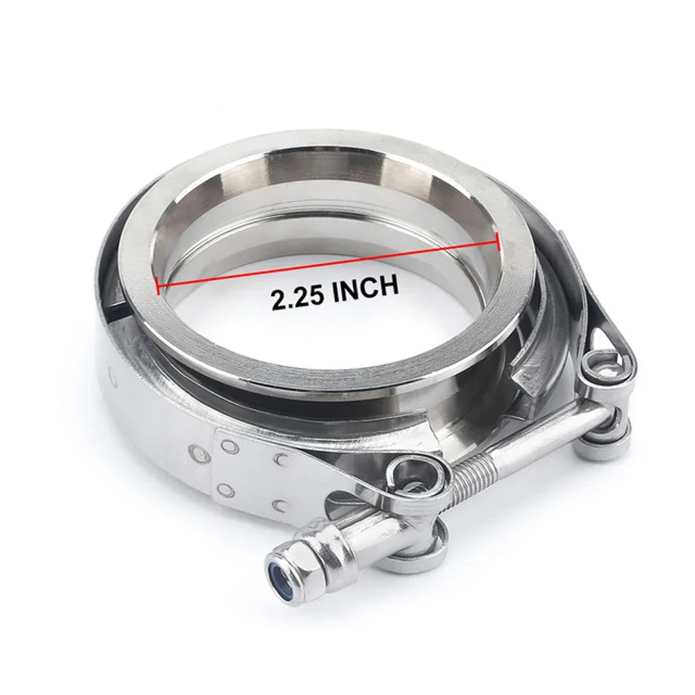 Edelstahl V-Band-Klemmensatz f – Exhaust V Band Clamp Flange Kit Stainless Bewertung und Preis