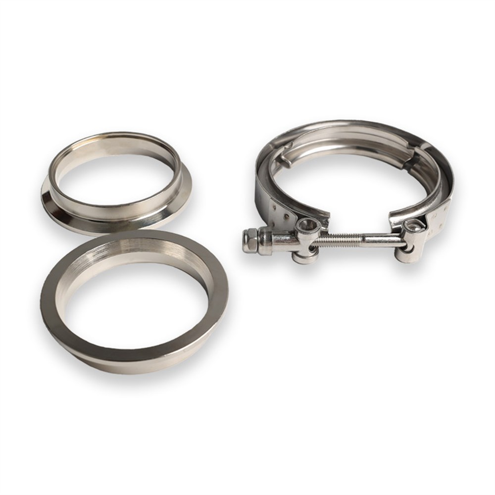 304 Edelstahl V-Band-Klemmsatz – Exhaust V Band Clamp Flange Kit Stainless Bewertung und Preis