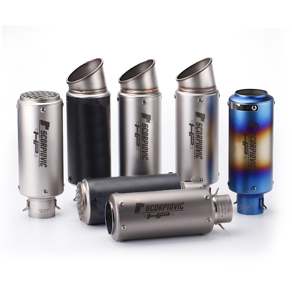 Universeller Motorrad-Auspufft – Exhaust Muffler Stainless Steel Universal Bewertung und Preis