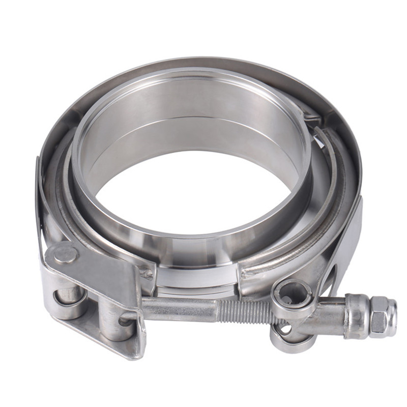 Edelstahl 2,5' 3' 4' Schnellve – Exhaust V Band Clamp Flange Kit Stainless Bewertung und Preis