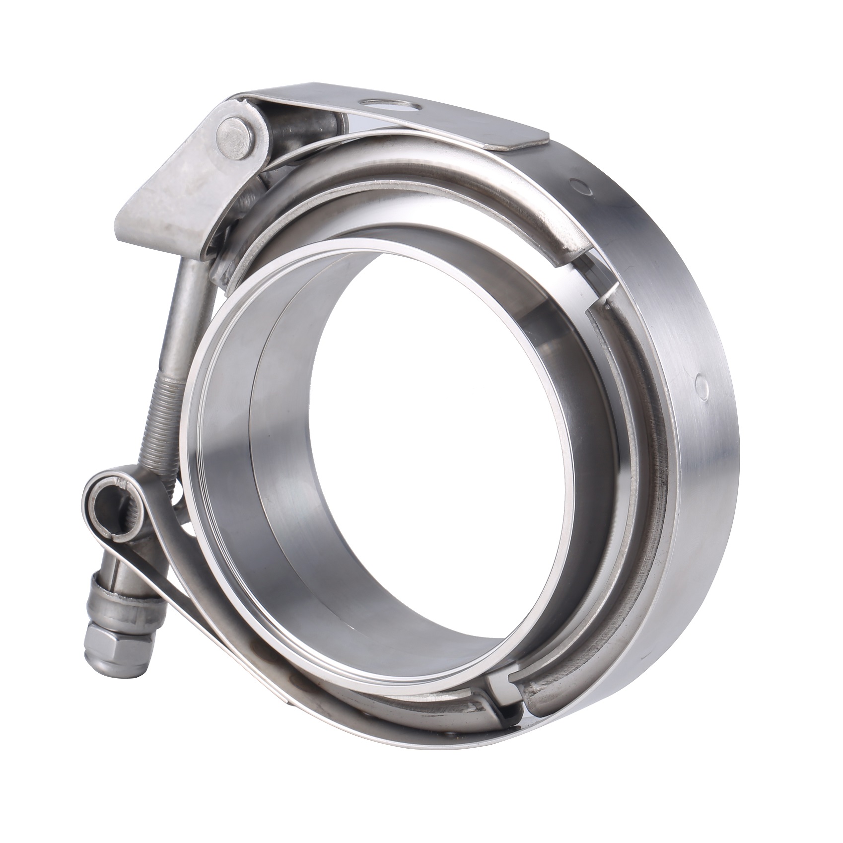 Edelstahl 2,5' 3' 4' Schnellve – Exhaust V Band Clamp Flange Kit Stainless Bewertung und Preis
