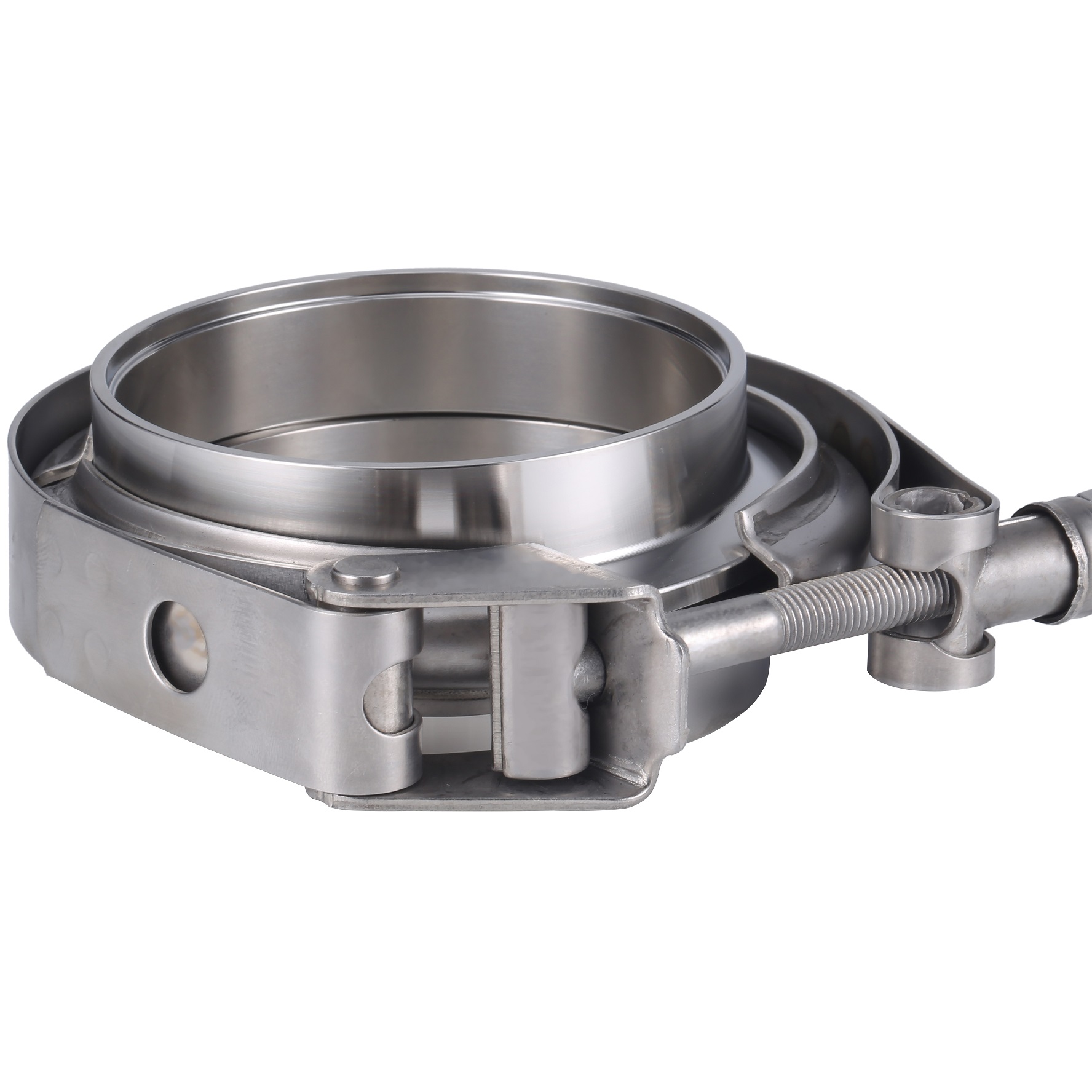 Edelstahl 2,5' 3' 4' Schnellve – Exhaust V Band Clamp Flange Kit Stainless Bewertung und Preis