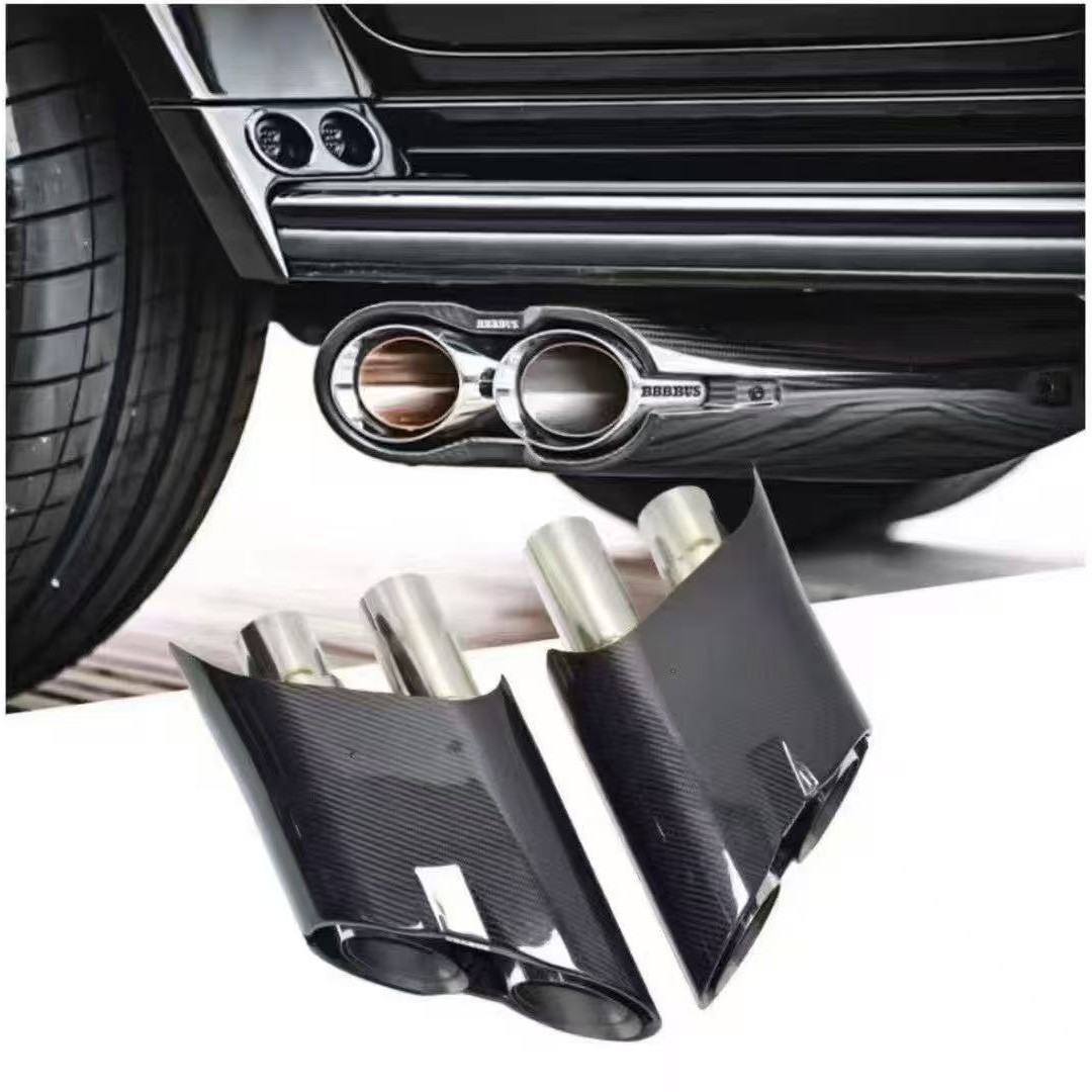 Auspuff-Endrohr-Hersteller Ede – Exhaust Tips Dual Outlet Carbon Fiber 63Mm Bewertung und Preis