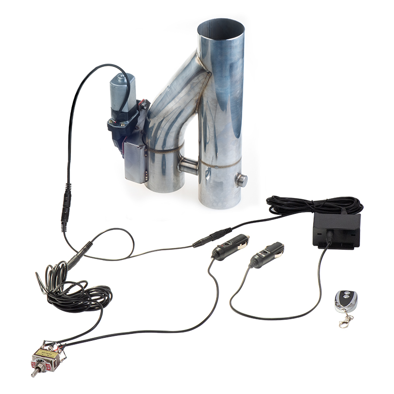Universelles Y-Rohr-Set mit el – Dual Exhaust Cutout Valve Y Pipe Stainless Bewertung und Preis