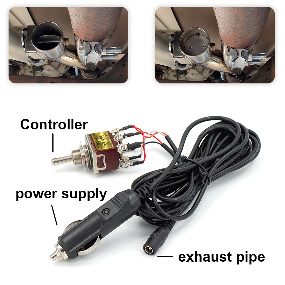 Universelles Y-Rohr-Set mit el – Dual Exhaust Cutout Valve Y Pipe Stainless Bewertung und Preis