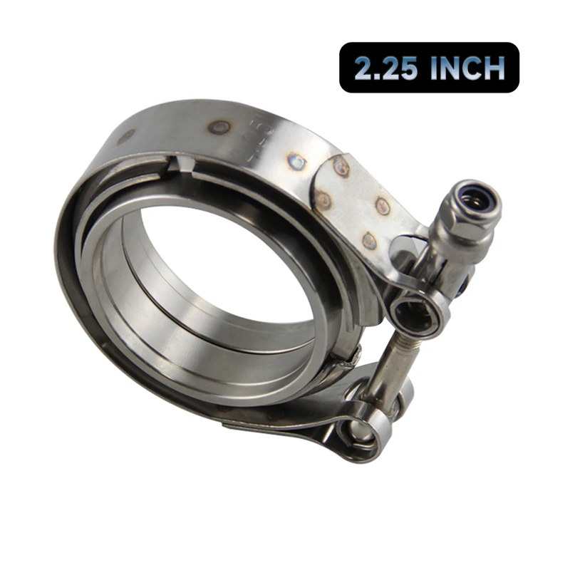 57 mm Turbo-Auspuff-Fallrohr-S – Exhaust V Band Clamp Flange Kit Stainless Bewertung und Preis