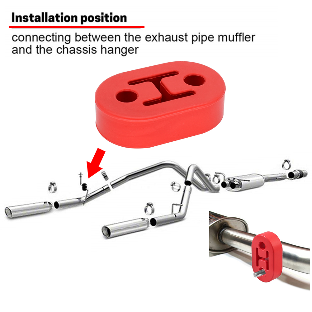 2X Heavy Duty Gummi Auspuff En – Exhaust Hanger Rubber Insulator Heavy Duty Bewertung und Preis