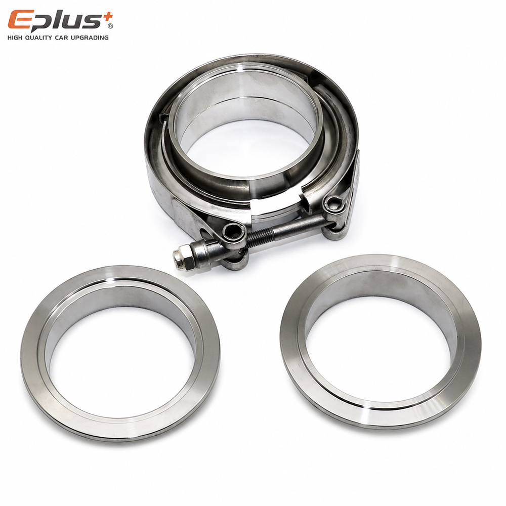 Universelle 304 Edelstahl V-Ba – Exhaust V Band Clamp Flange Kit Stainless Bewertung und Preis