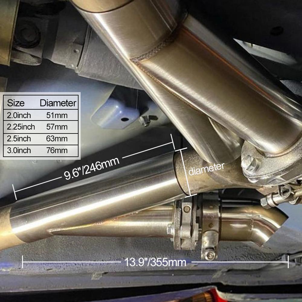 2.0/2.25/2.5/3,0 zoll Dual Man – Electric Exhaust Cutout Valve Kit 2.5 3.0 Bewertung und Preis