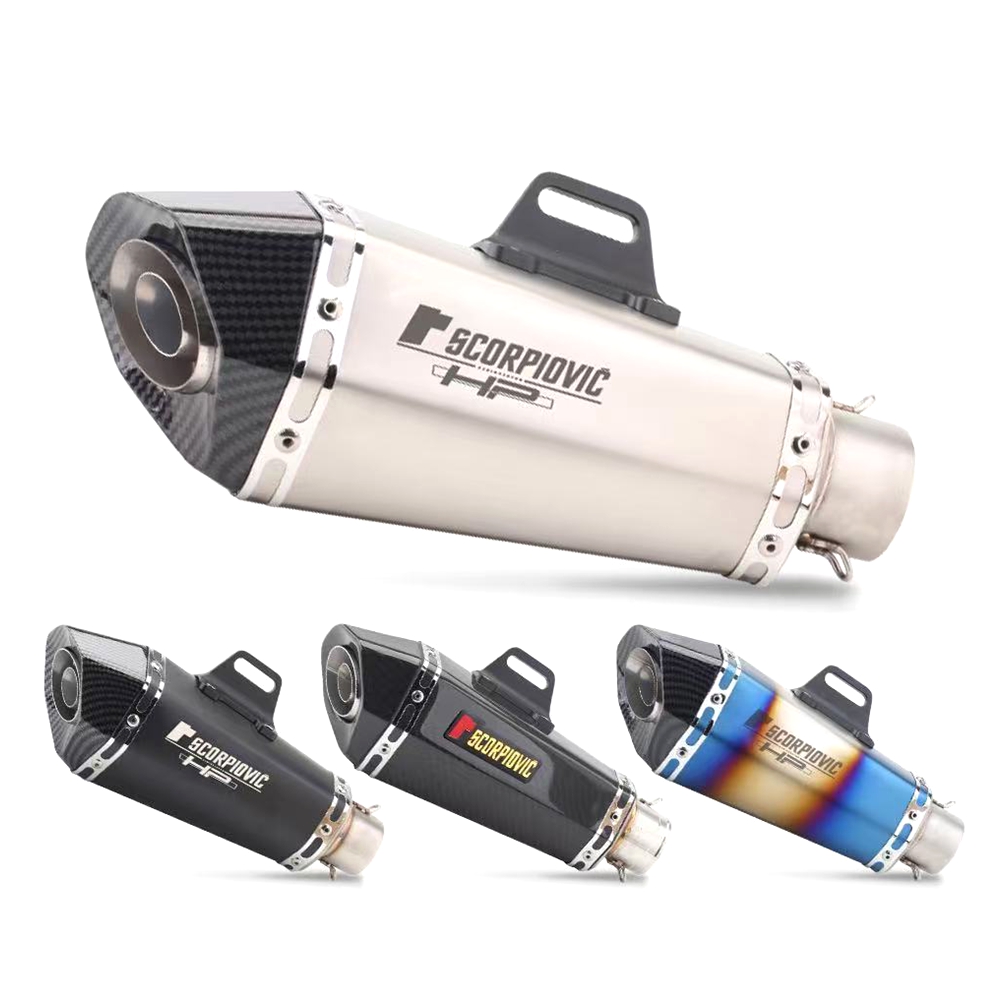 Für Z900 Z400 Ninja400 300 ZX6 – Exhaust Muffler Stainless Steel Universal Bewertung und Preis