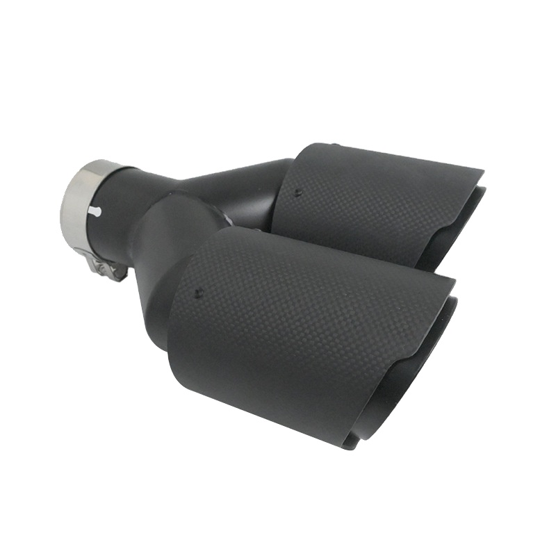 Auto-Auspuffanlage Y-Typ Endro – Exhaust Tips Dual Outlet Carbon Fiber 63Mm Bewertung und Preis