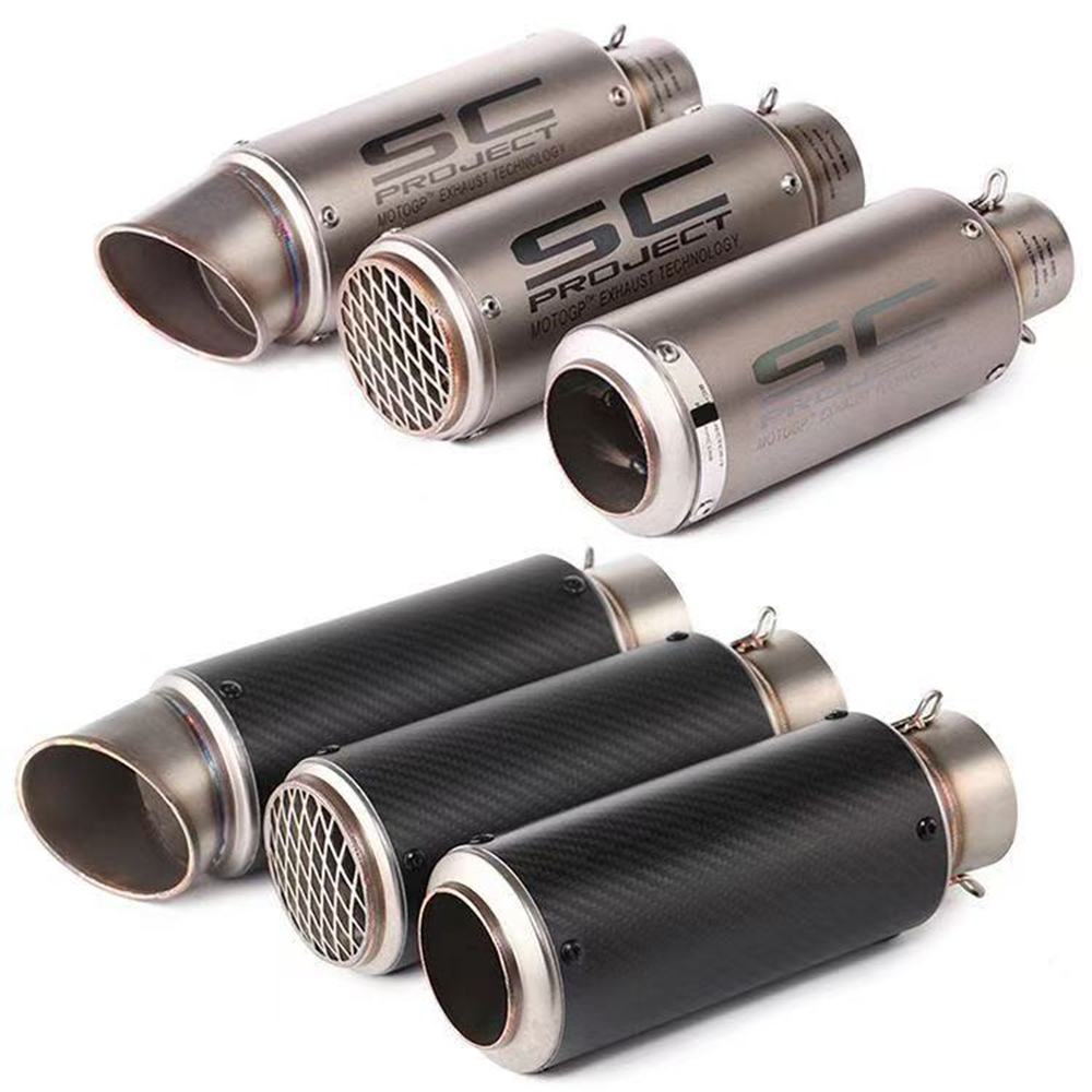 Universeller 51MM/60MM Motorra – Exhaust Muffler Stainless Steel Universal Bewertung und Preis