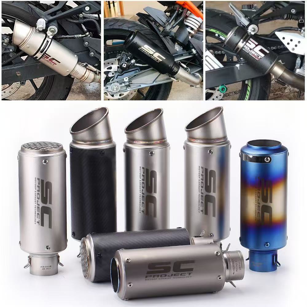 Universeller 51MM/60MM Motorra – Exhaust Muffler Stainless Steel Universal Bewertung und Preis