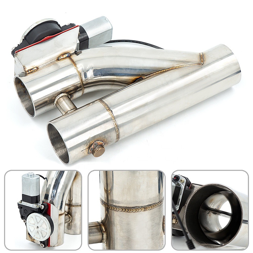 Universelles 2 2,25 2,5 3 Zoll – Dual Exhaust Cutout Valve Y Pipe Stainless Bewertung und Preis