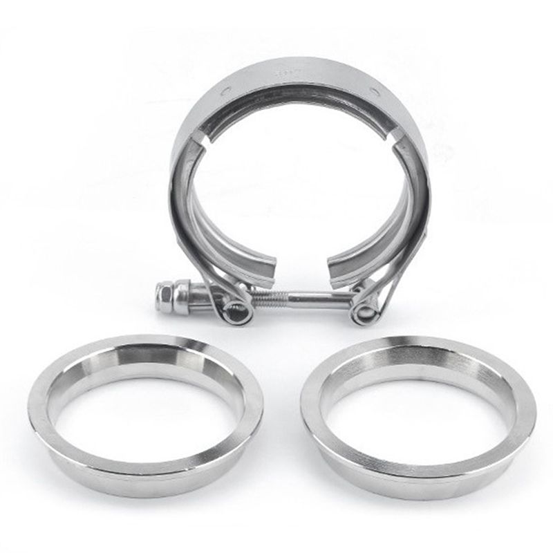V-Band-Klemmenflansch-Kit 2,5  – Exhaust V Band Clamp Flange Kit Stainless Bewertung und Preis