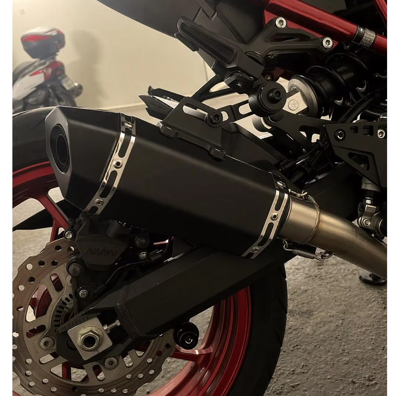 Universeller 51mm Motorrad-Aus – Exhaust Muffler Stainless Steel Universal Bewertung und Preis