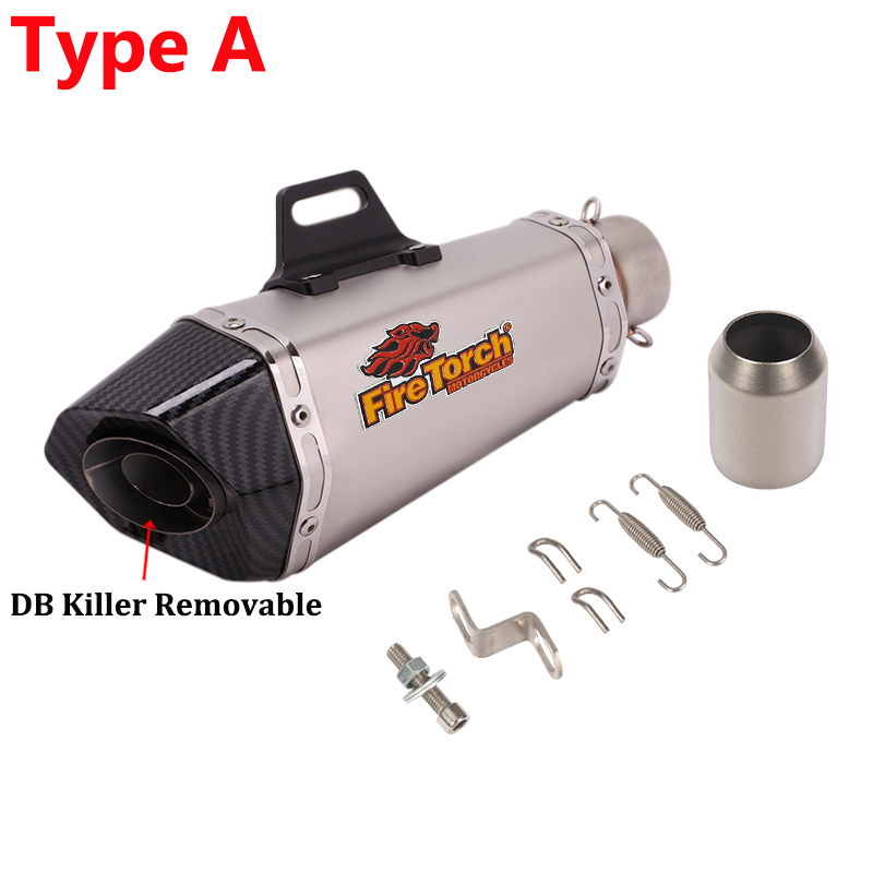 Universeller 51mm Motorrad-Aus – Exhaust Muffler Stainless Steel Universal Bewertung und Preis
