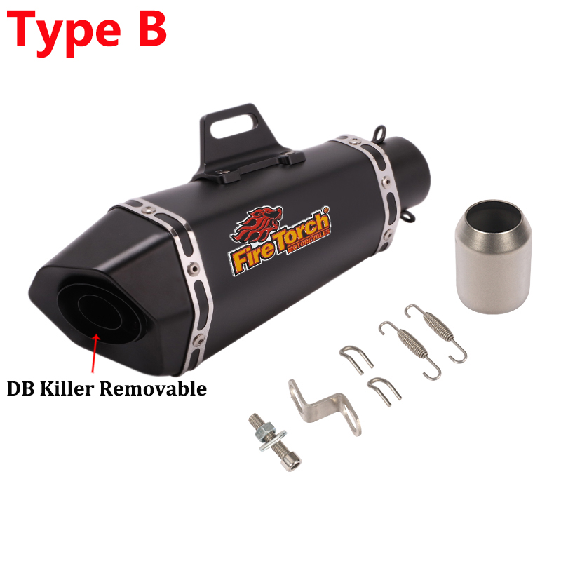 Universeller 51mm Motorrad-Aus – Exhaust Muffler Stainless Steel Universal Bewertung und Preis