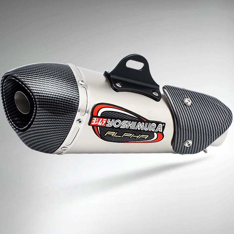 51MM Universal Motorrad-Auspuf – Exhaust Muffler Stainless Steel Universal Bewertung und Preis