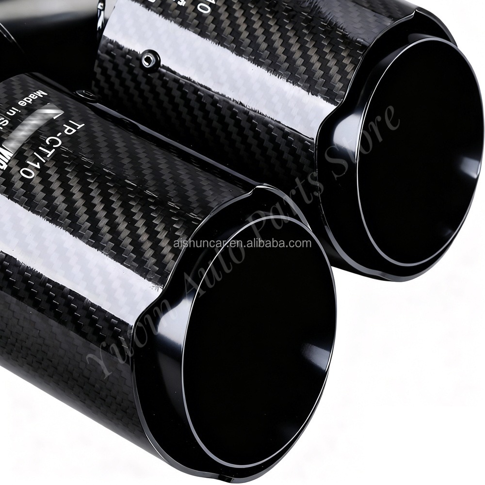 Universeller Doppel-Auspuffend – Exhaust Tips Dual Outlet Carbon Fiber 63Mm Bewertung und Preis