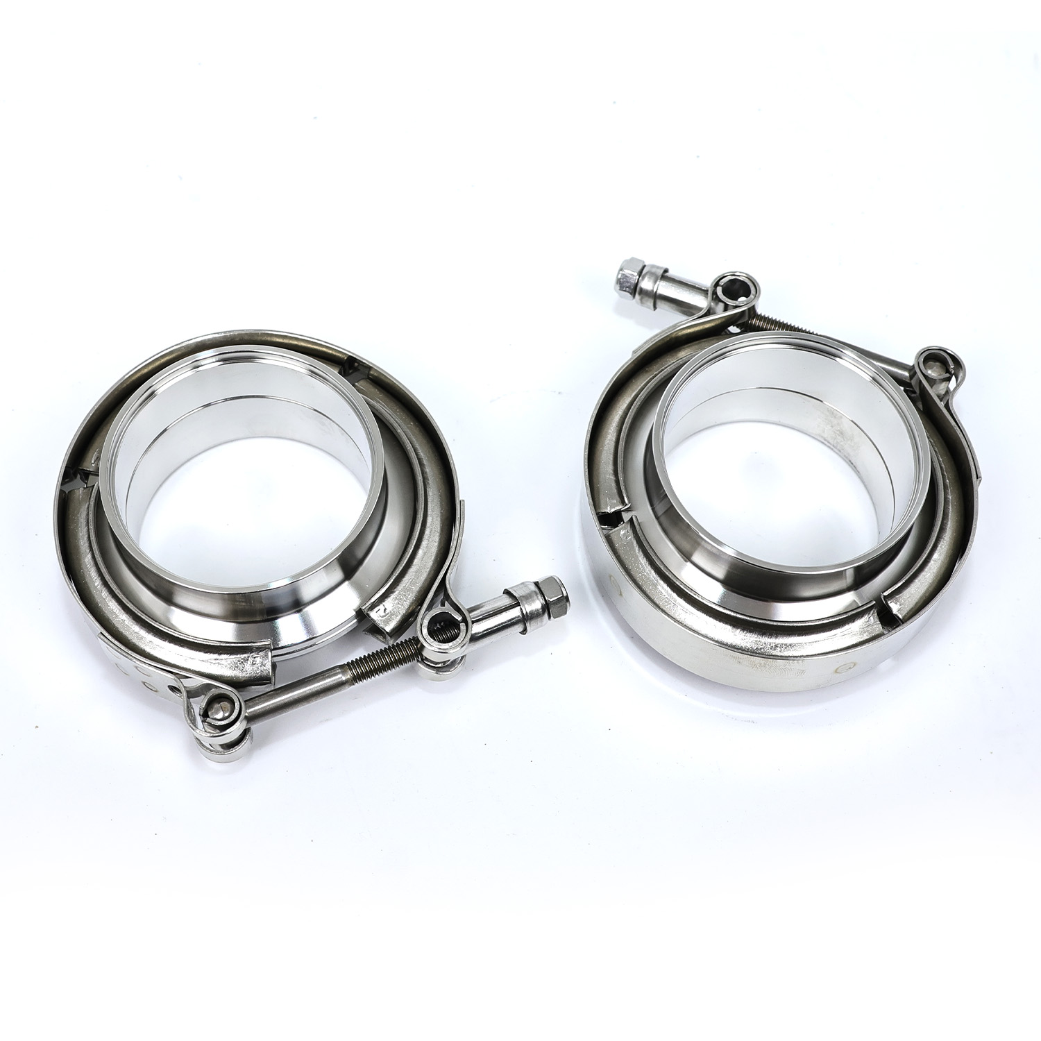 Universelles 304-Edelstahl-Sch – Exhaust V Band Clamp Flange Kit Stainless Bewertung und Preis