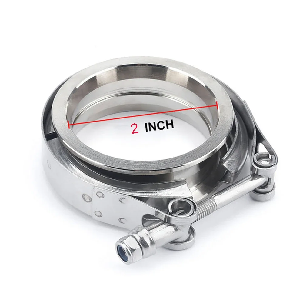 Universelles V-Band-Klemmen-Se – Exhaust V Band Clamp Flange Kit Stainless Bewertung und Preis