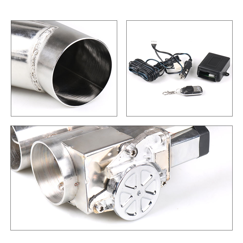 Edelstahl-Header, 2,25 Zoll/2, – Dual Exhaust Cutout Valve Y Pipe Stainless Bewertung und Preis