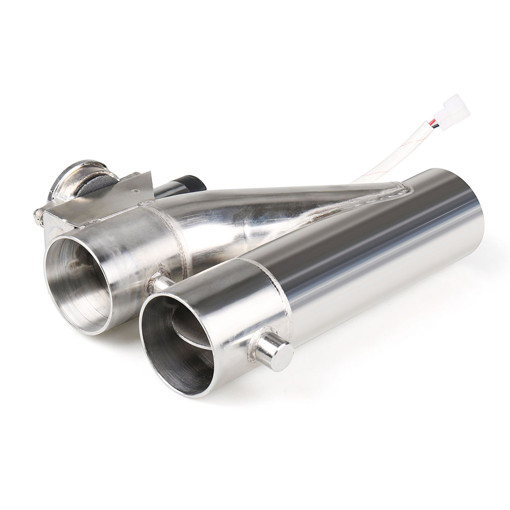 Edelstahl-Header, 2,25 Zoll/2, – Dual Exhaust Cutout Valve Y Pipe Stainless Bewertung und Preis